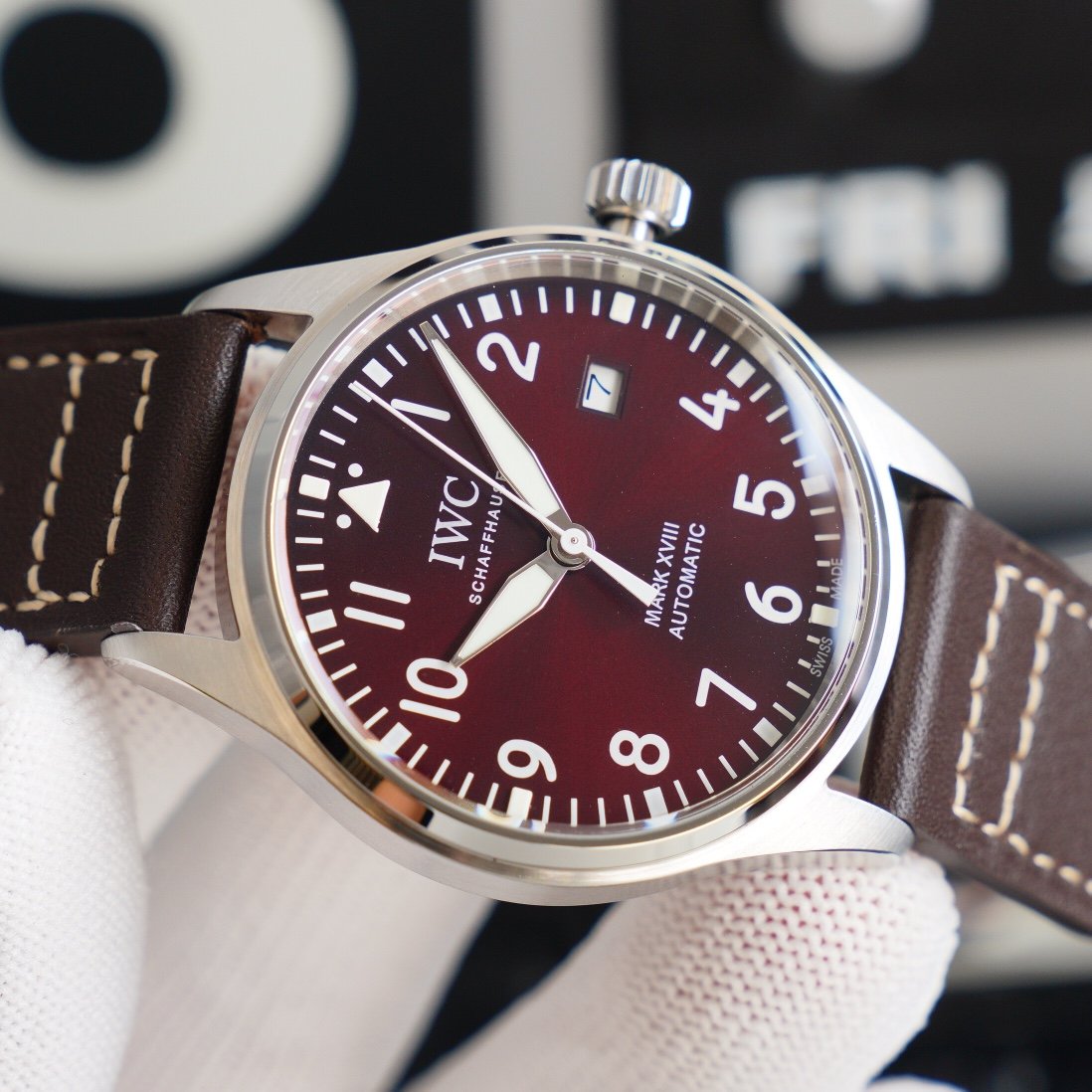 PILOT MARK XVIII LE PETIT STAINLESS STEEL CHERRY DIAL