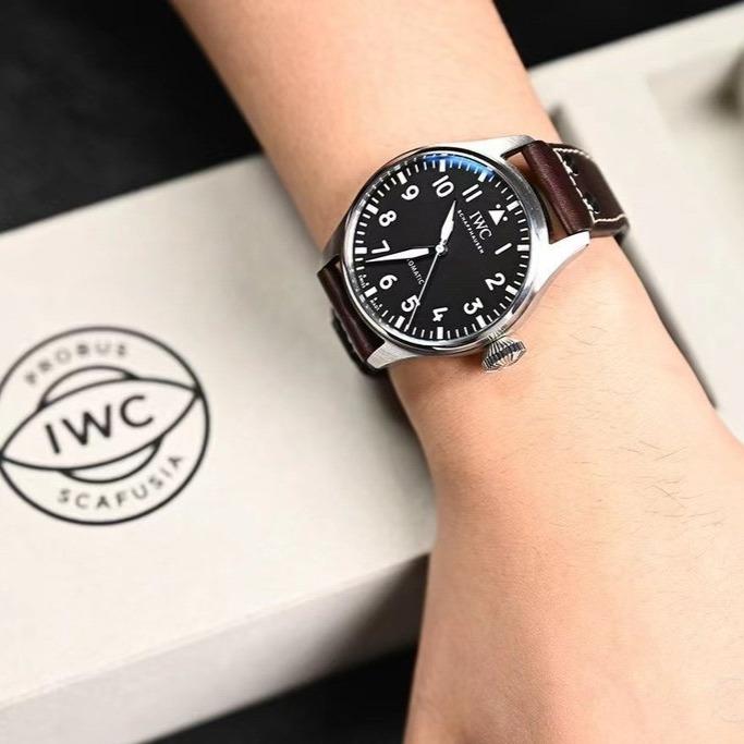 BIG PILOT 43MM STEEL BLACK DIAL