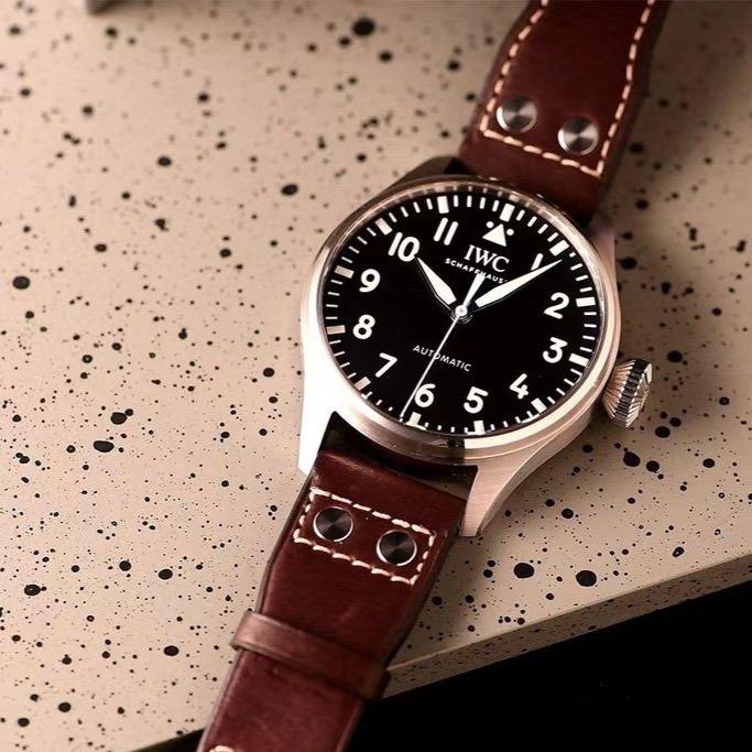 BIG PILOT 43MM STEEL BLACK DIAL