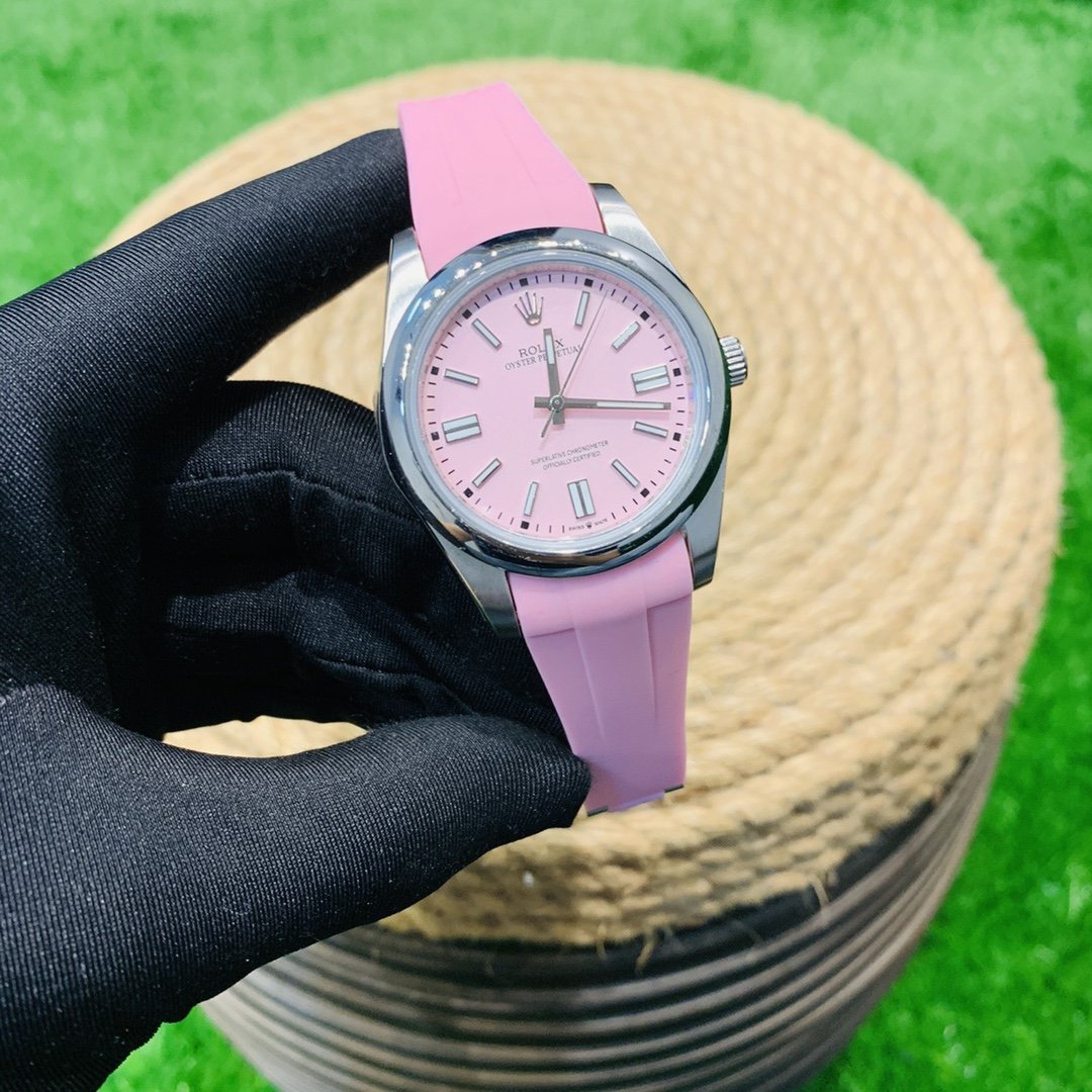 OYSTER PERPETUAL 41MM RUBBER STRAP