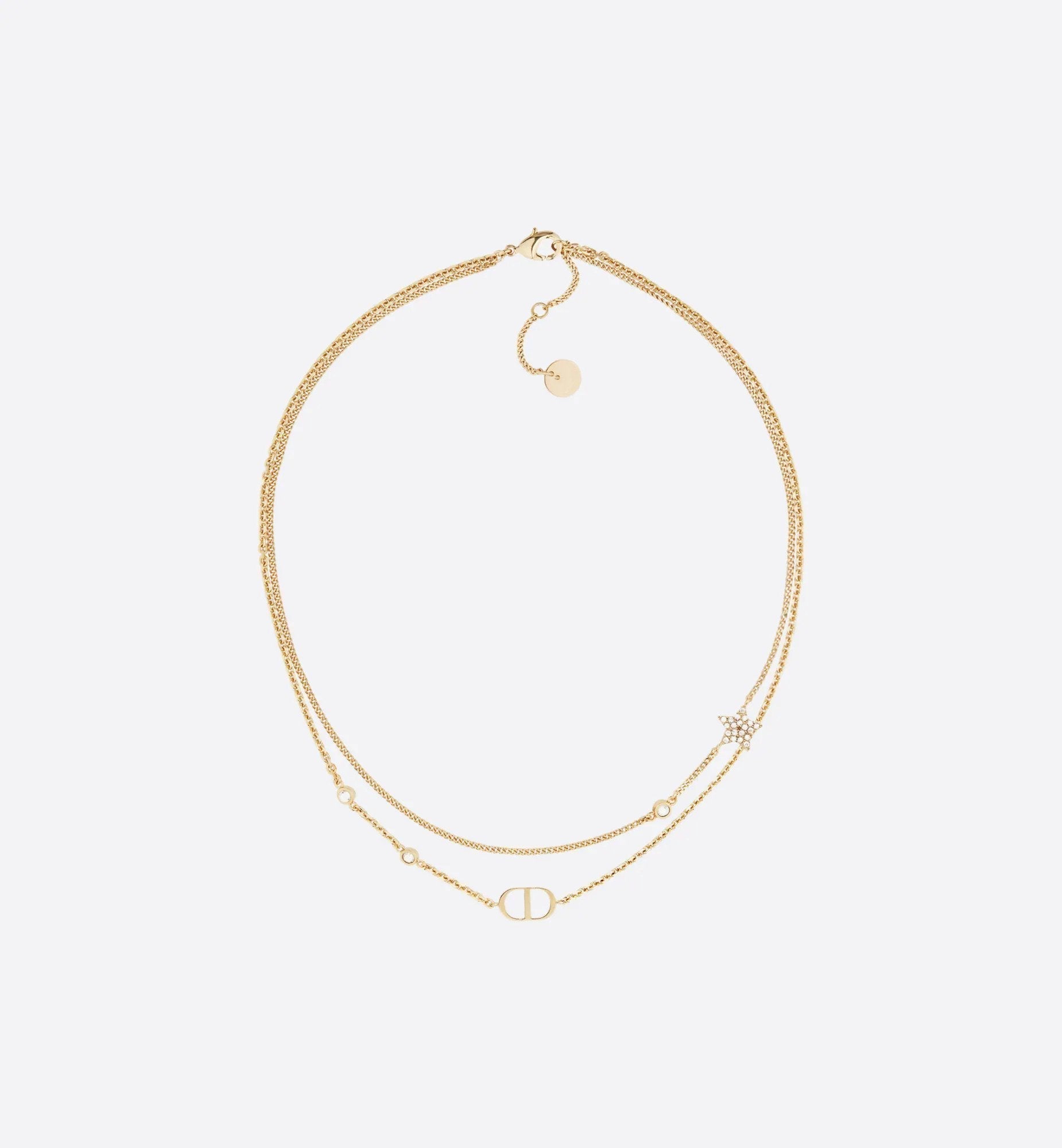 PETIT CD DOUBLE NECKLACE