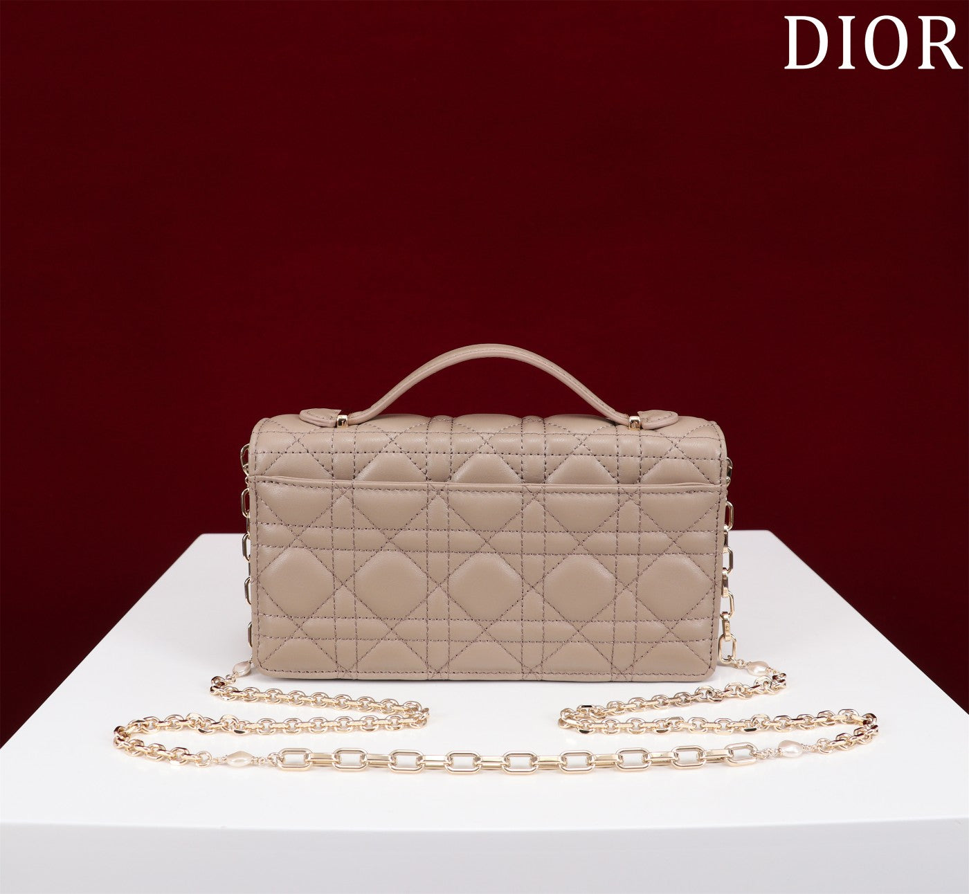 my cd mini 21 sand lambskin