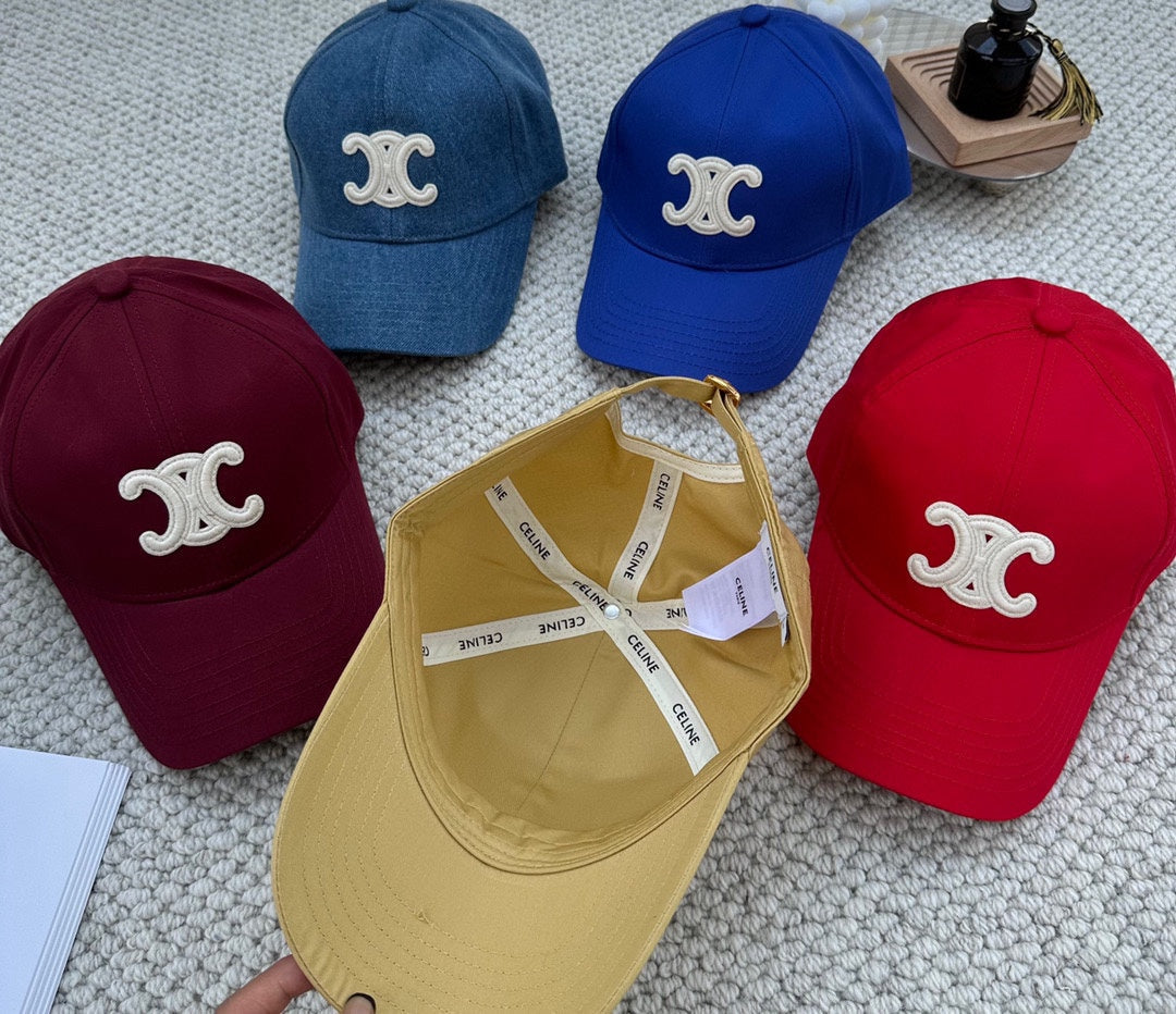 celin base ball cap triomphe in cotton
