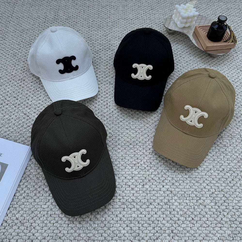 celin base ball cap triomphe in cotton