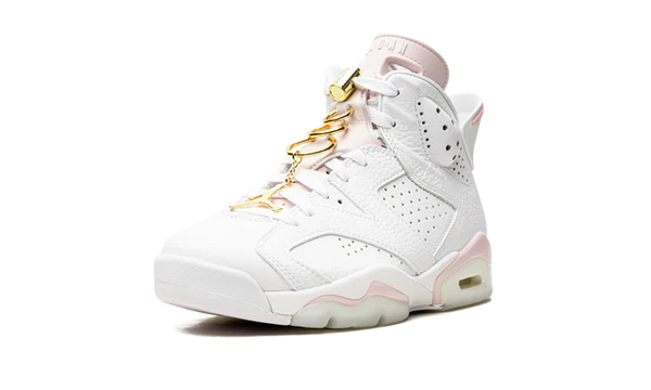 Nike Air Jordan 6 Retro White Pastel Pink Cowhide