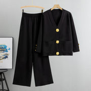 ModenGlanz -Knitted Cardigan Suit