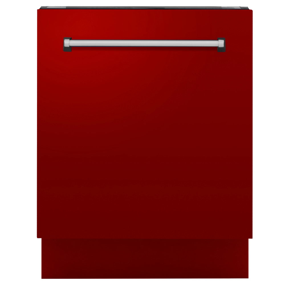 ZLINE 24" Tallac Series 3rd Rack Tall Tub Dishwasher in Custom Panel Ready with Stainless Steel Tub, 51dBa (DWV-24)