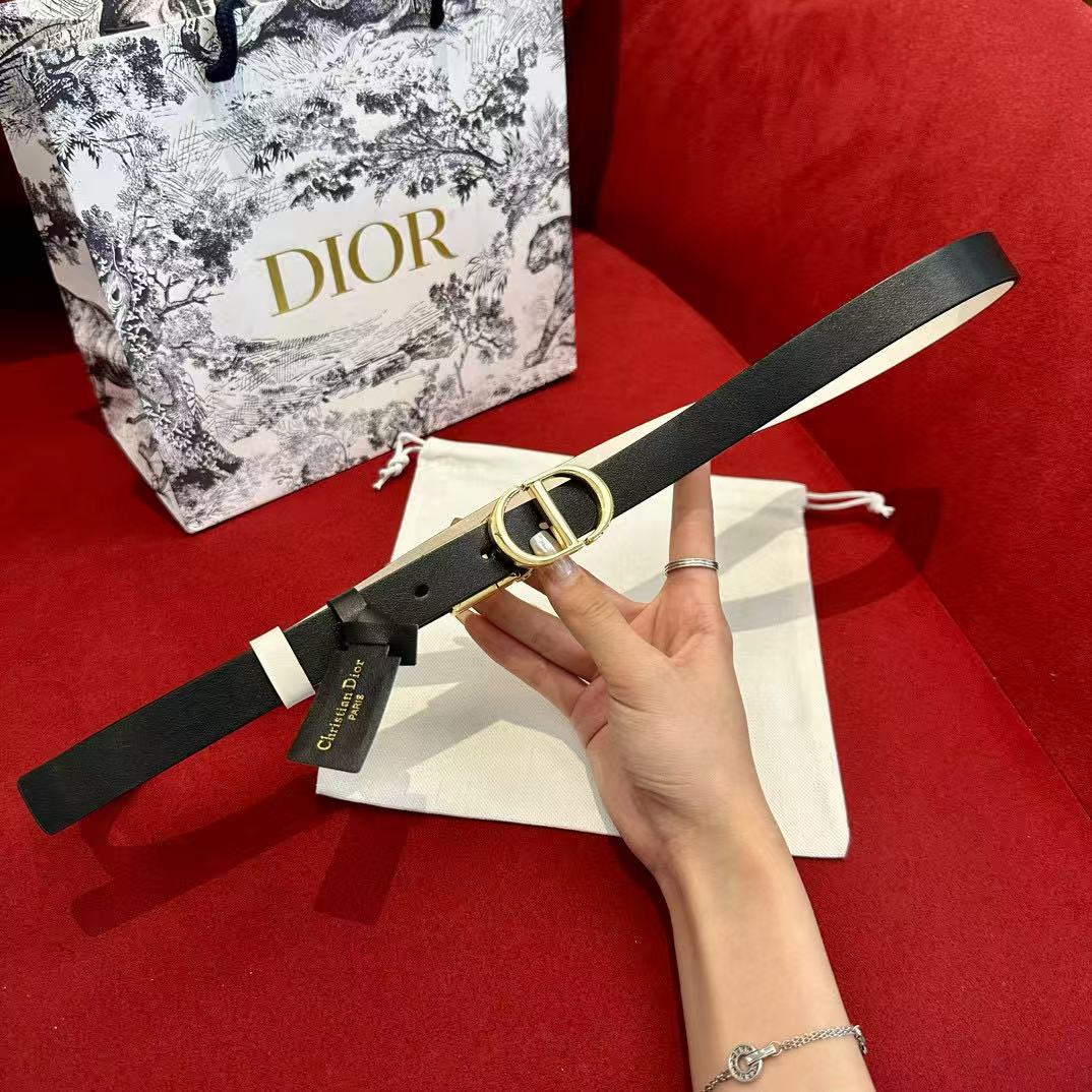 Dior 20 Montaigne Reversible Belt