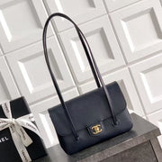 Chanel 2026 Bag 22cm Grained Shiny Calfskin