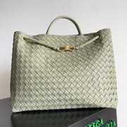 Bottega Veneta 2026 Andiamo Bag 45cm Green Nappa Leather
