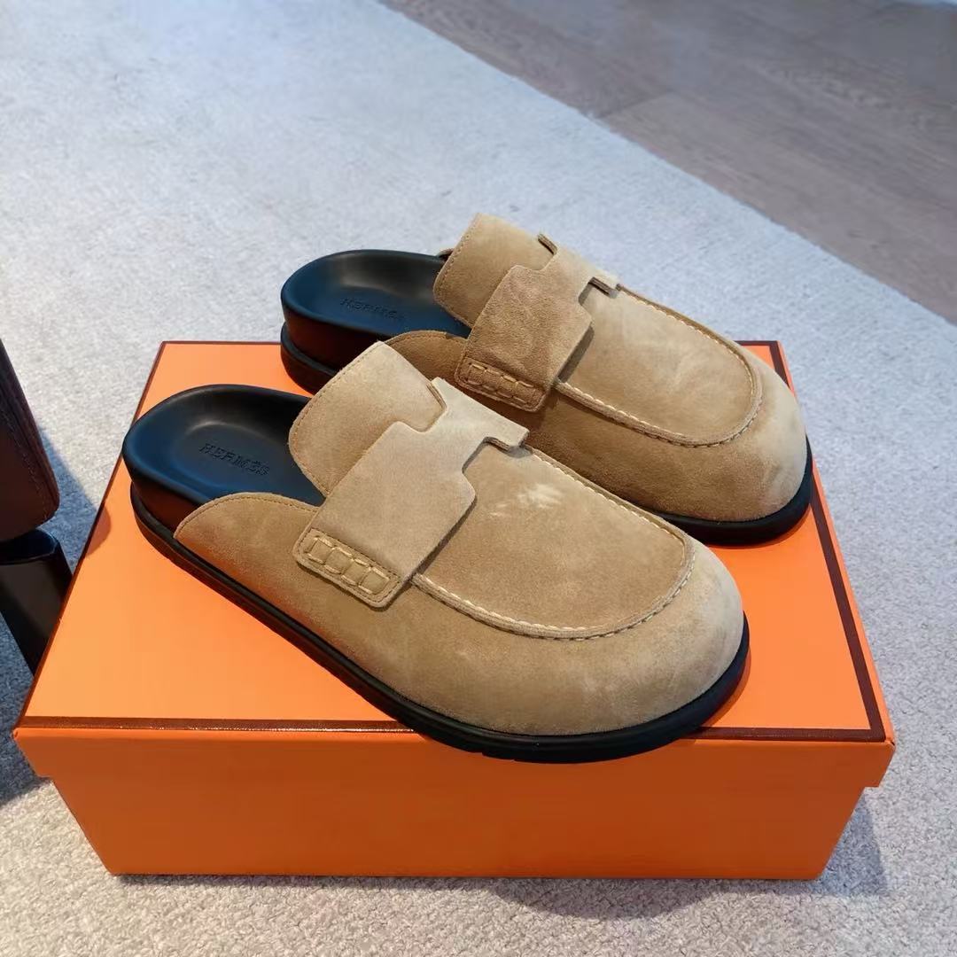 HM GO MULE SUEDE