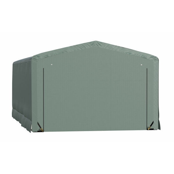 ShelterLogic ShelterTube Wind and Snow-Load Rated Garage, 20 ft. Wide  Green