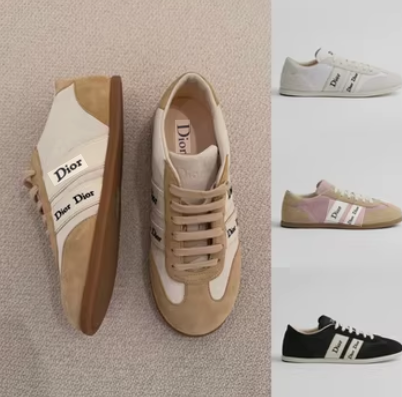 Dior 2026 Ribbon Sneaker Suede Calfskin 713660
