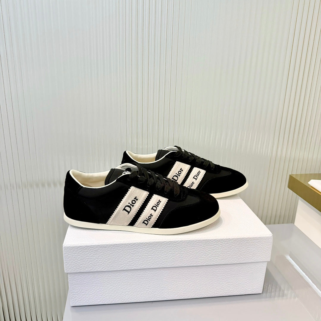 Dior 2026 Ribbon Sneaker Suede Calfskin 713660