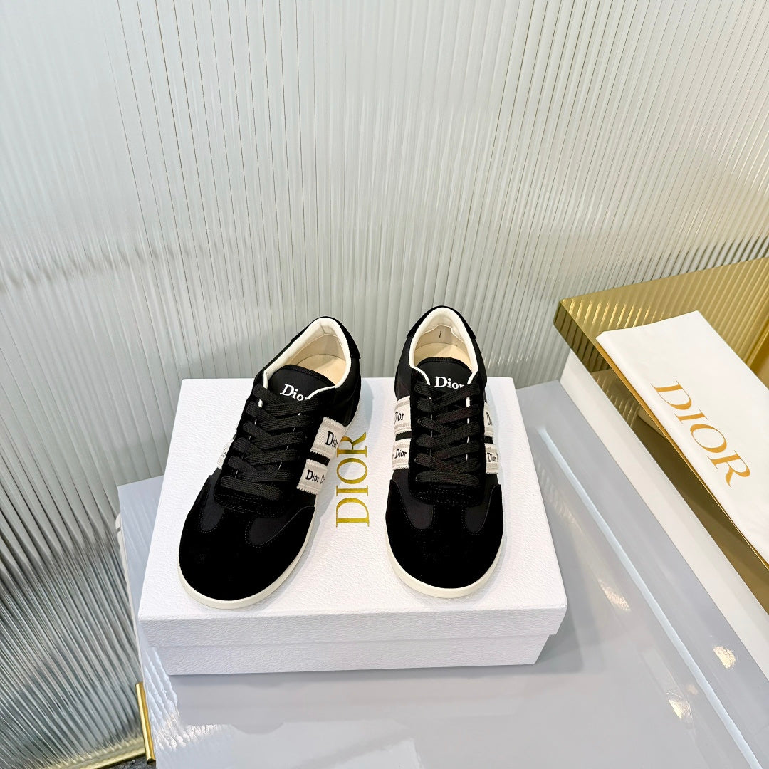 Dior 2026 Ribbon Sneaker Suede Calfskin 713660