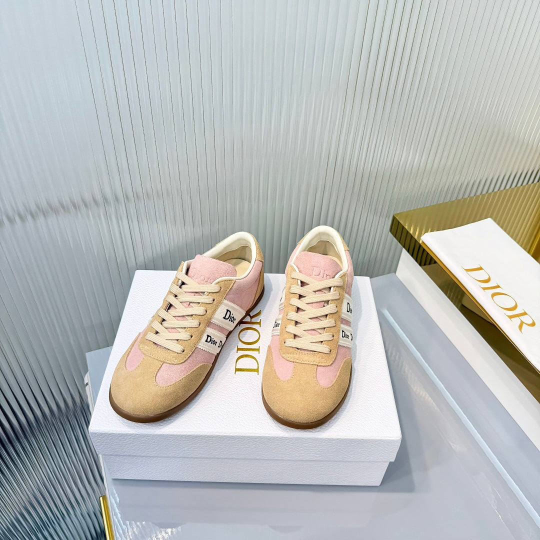 Dior 2026 Ribbon Sneaker Suede Calfskin 713660
