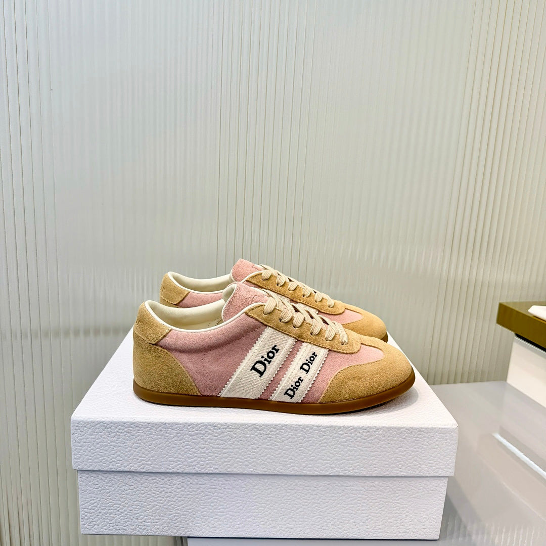 Dior 2026 Ribbon Sneaker Suede Calfskin 713660