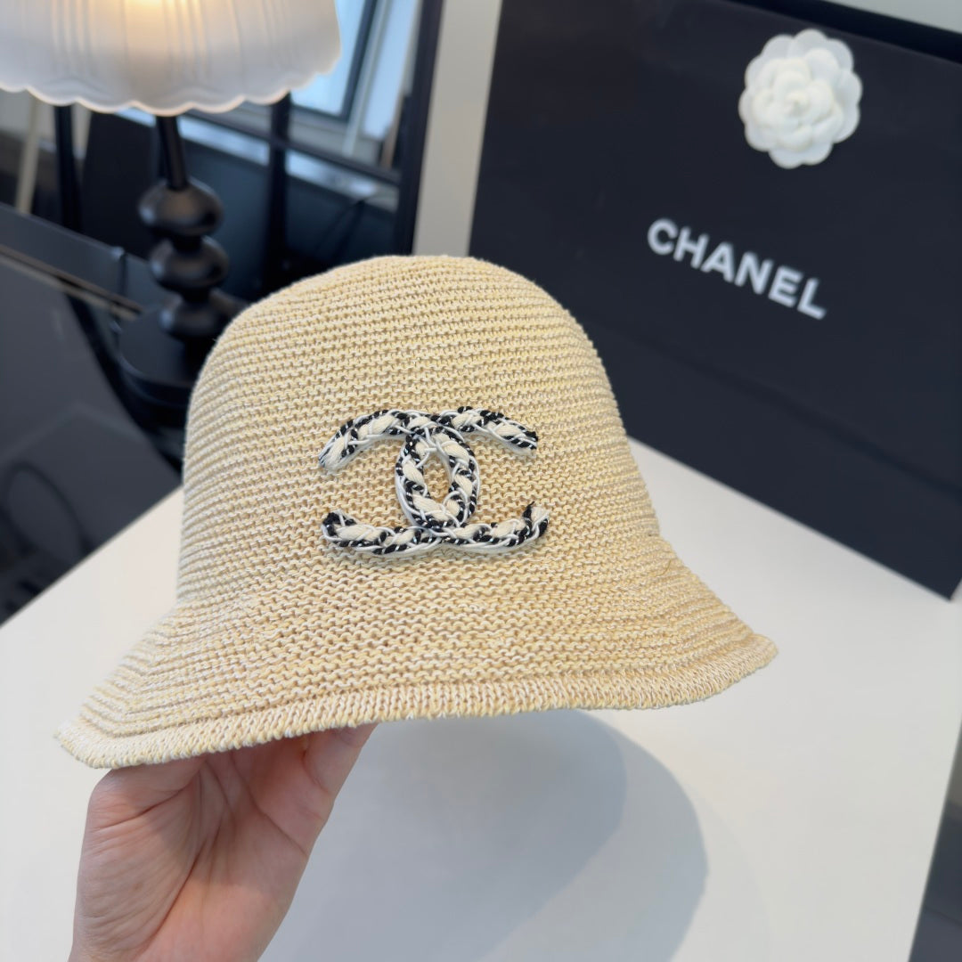 Chanel Knitted Bucket Hat 380655