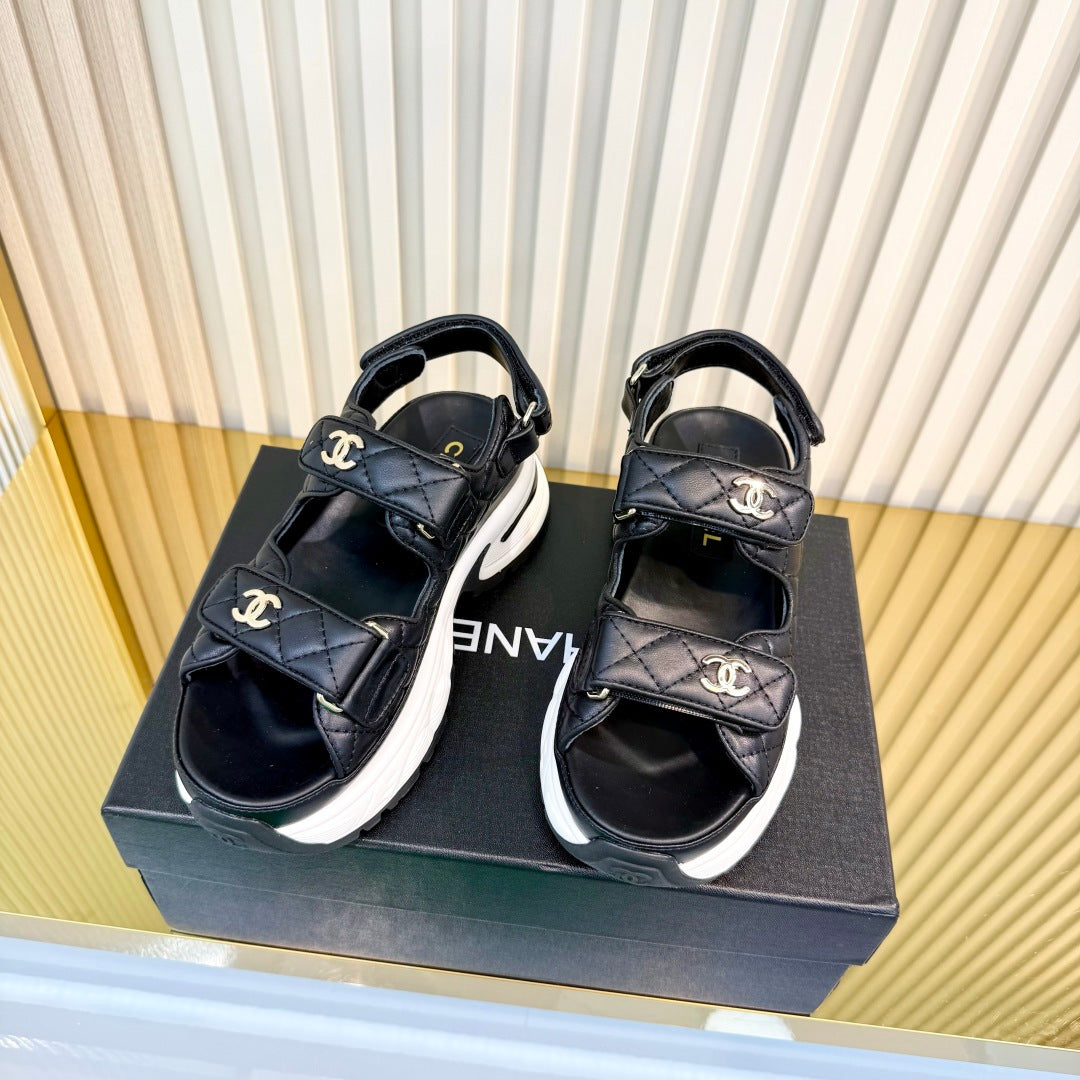 Chanel 2026 Sandals Calfskin 927955