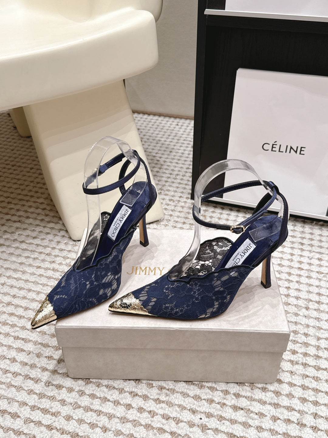 Jimmy Choo 2026 Faiz Slingback Lace 930959