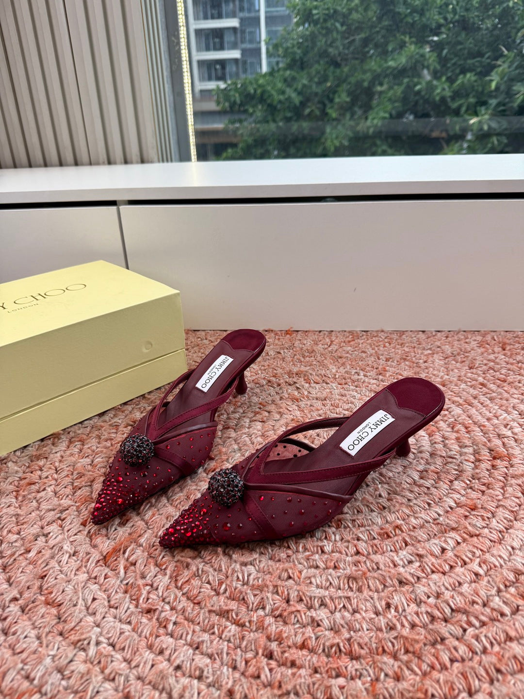 Jimmy Choo 2026 Siva Shoe Mesh 916812