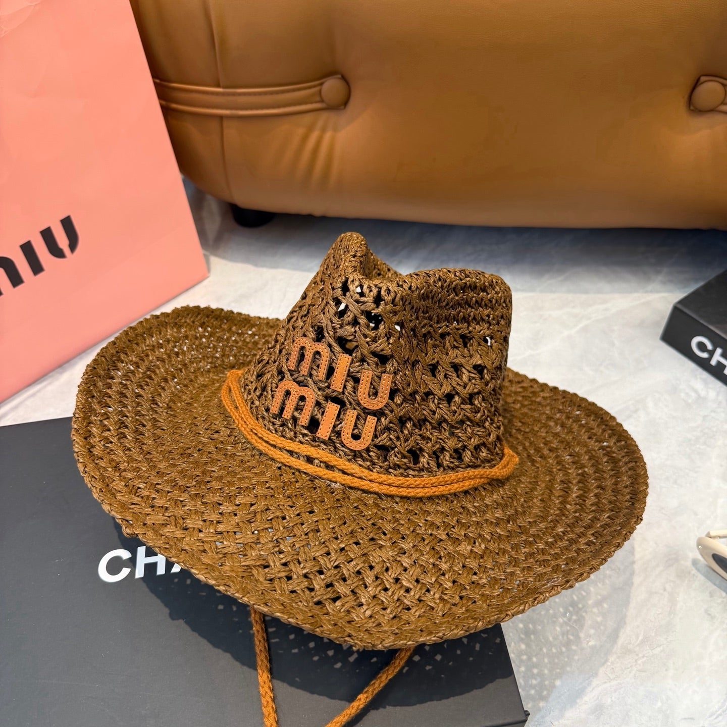 Miumiu Straw Hat 213518