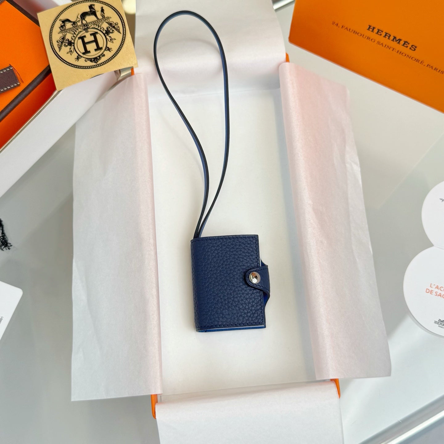 Hermes Ulysse Nano Bag Charm Leather