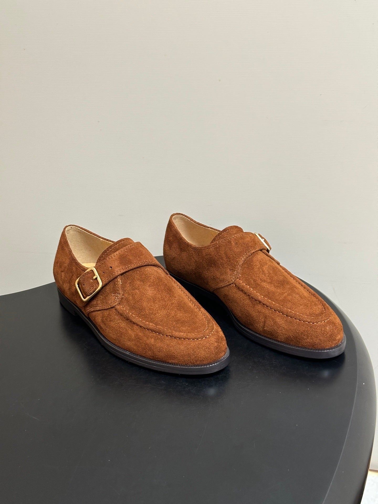 Loro Piana 2026 Buckle Loafer Calfskin Suede 935019