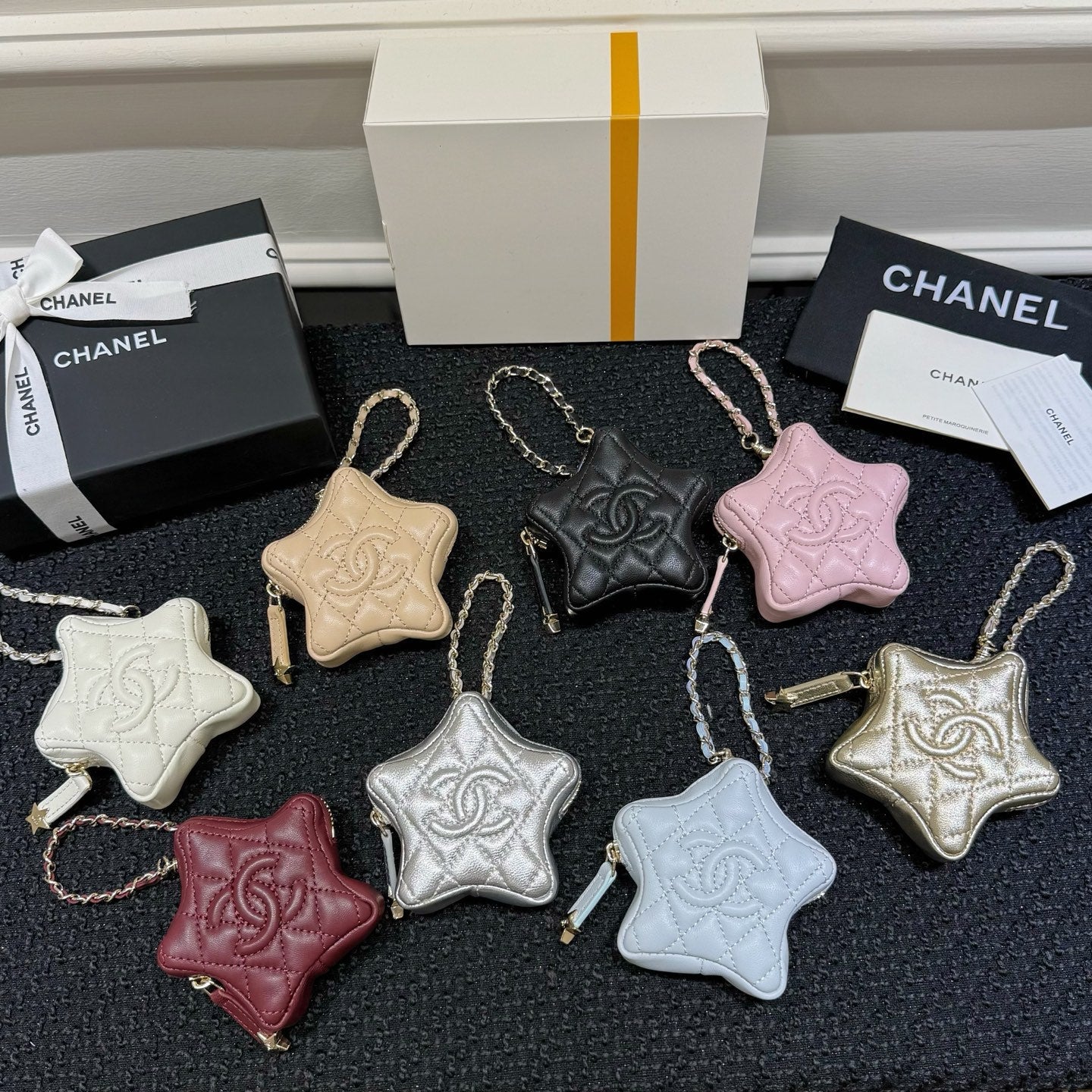 Chanel Five-pointed Star Lambskin Charm