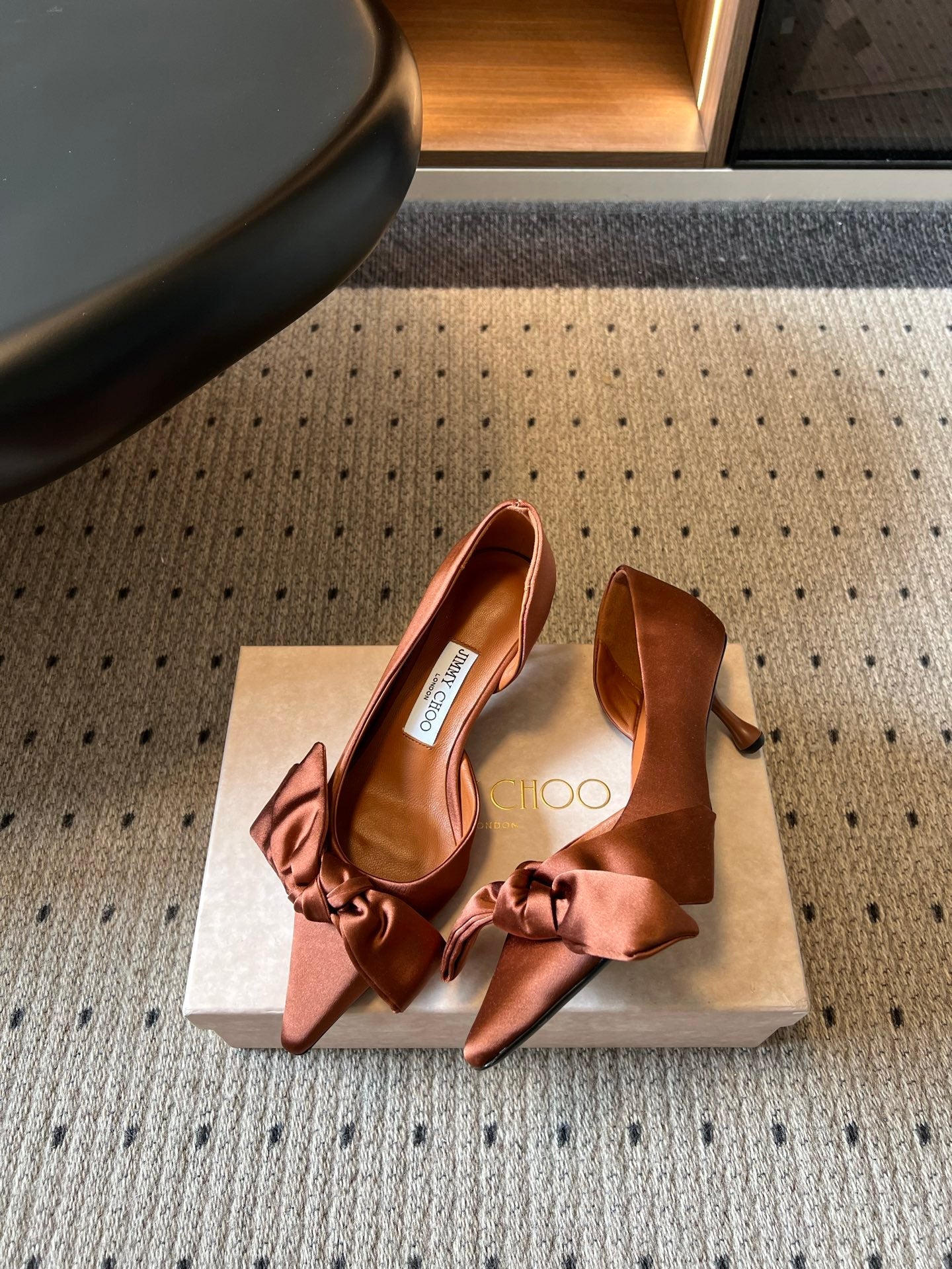 Jimmy Choo 2026 Issy Pumps 50mm Silk Leather 956226