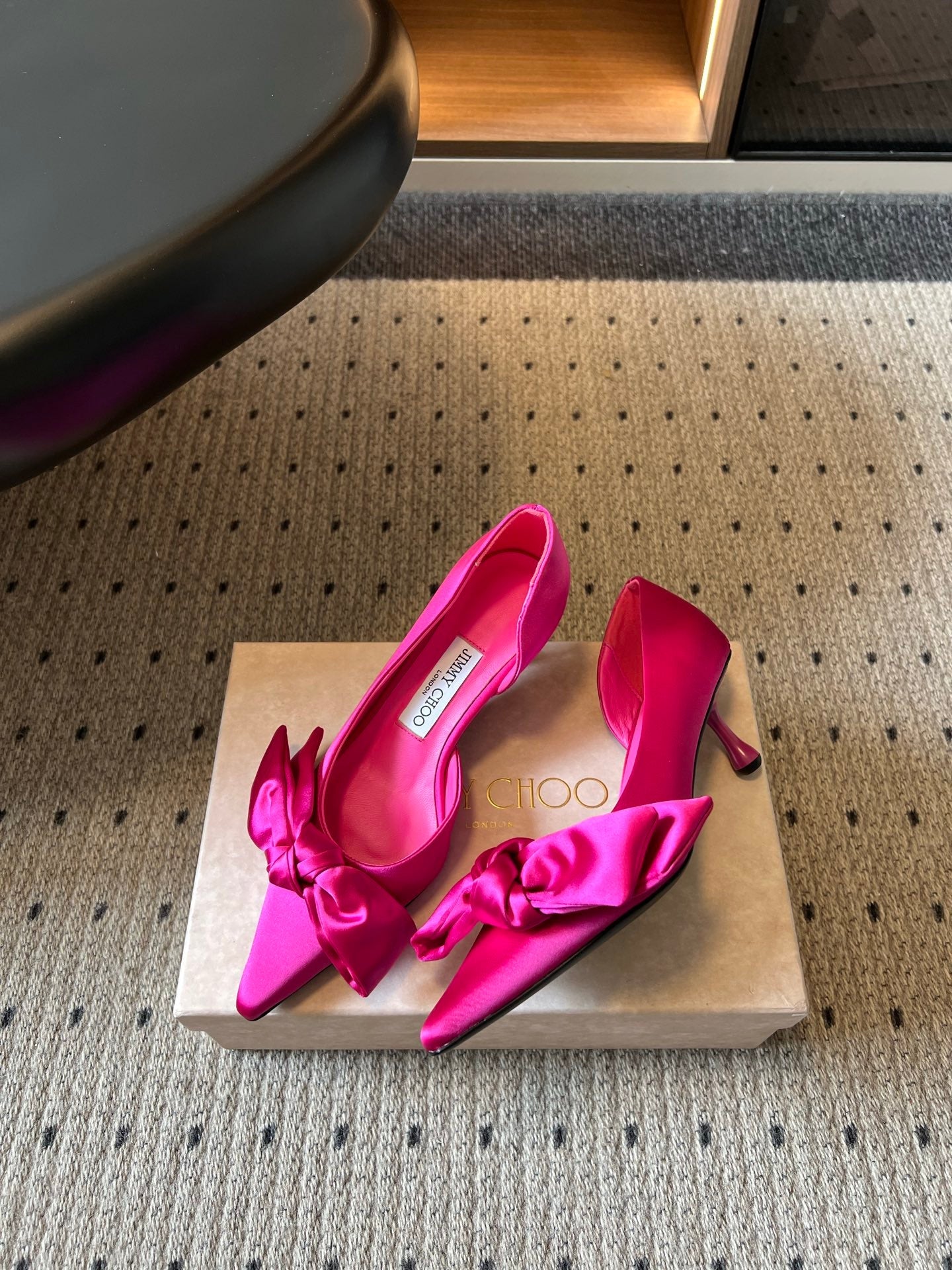 Jimmy Choo 2026 Issy Pumps 50mm Silk Leather 956226