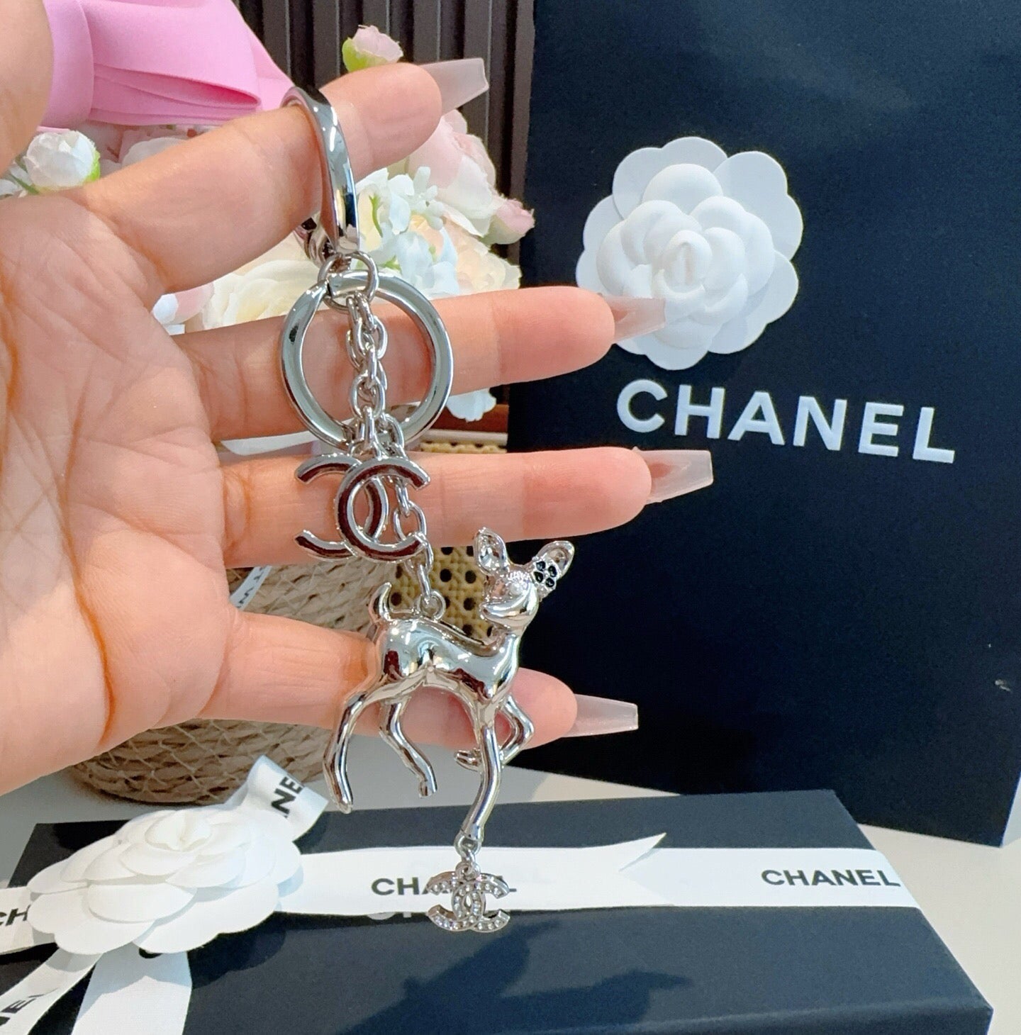 Chanel Deer Charm 415596