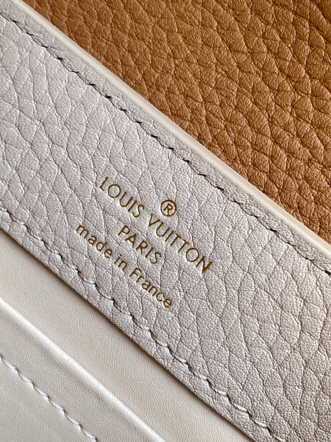 LV 2026 Capucines Bag Beige Brown Taurillon Cowhide Leather 281631