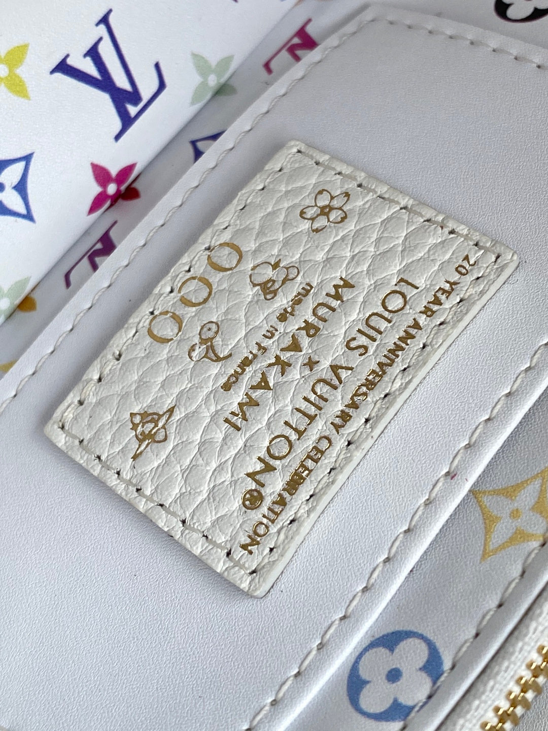 LV x TM 2026 Capucines Bag White Purple Taurillon Cowhide Leather 281559