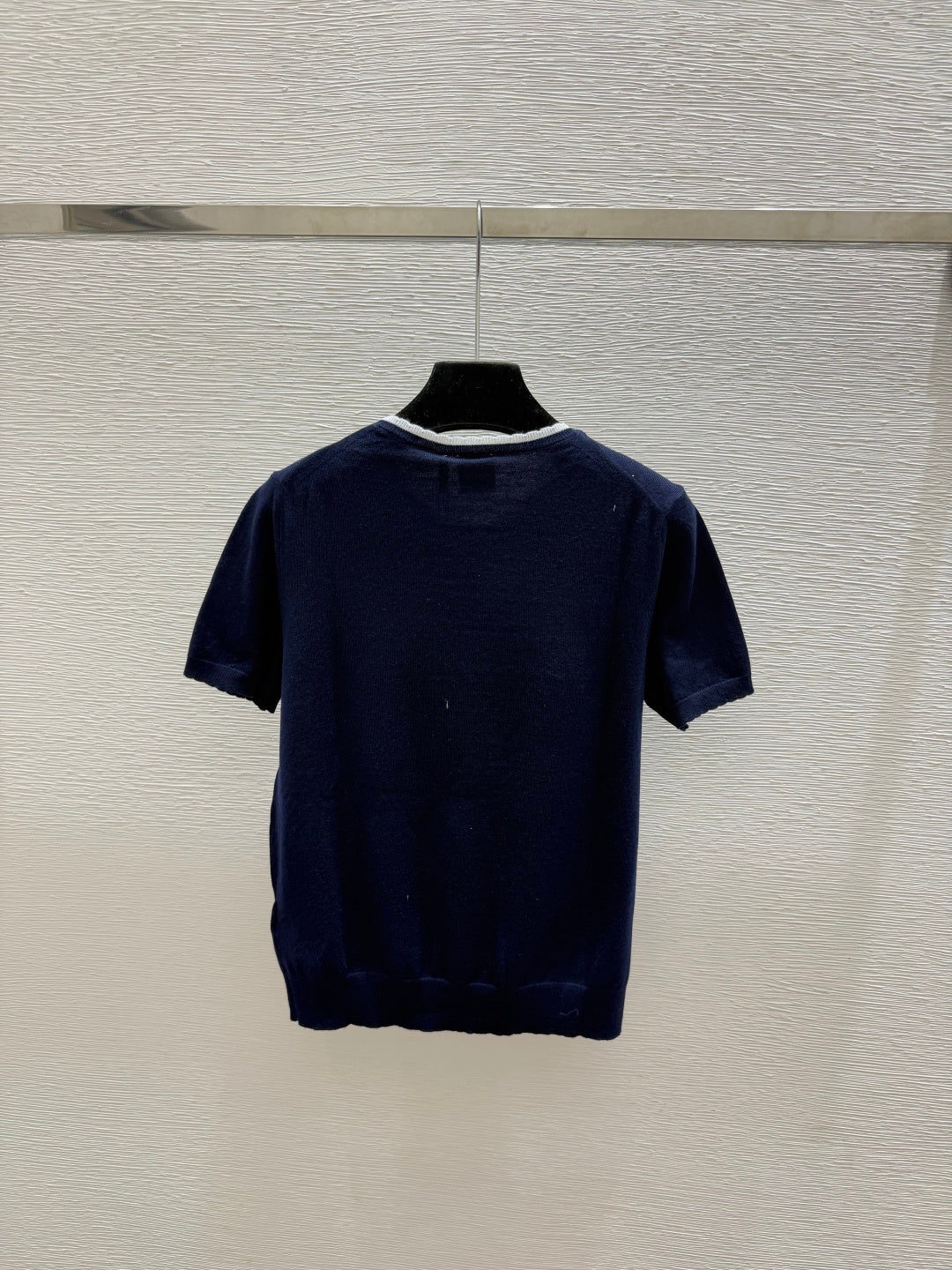 Dior 2026 Heart Knitted Short-Sleeve T-Shirt Wool 758717