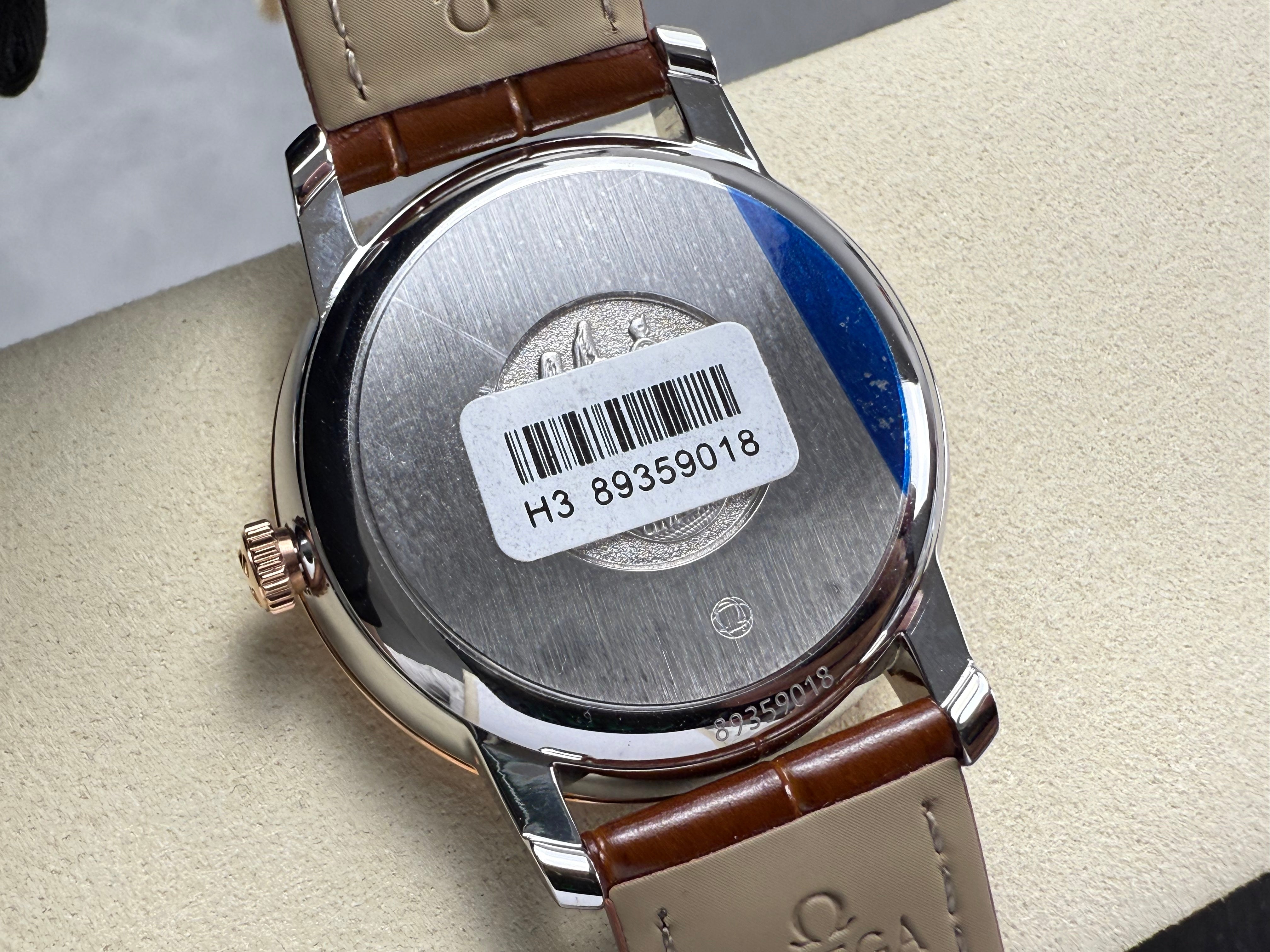 Omega De Ville Prestige Co-Axial Power Reserve 39.5 mm Brown Dial
