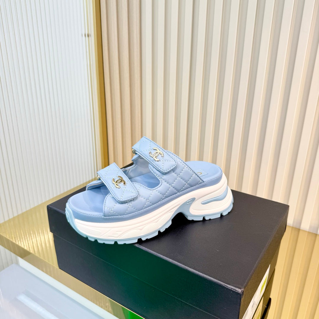 Chanel 2026 Platform Sandals Calfskin 927909