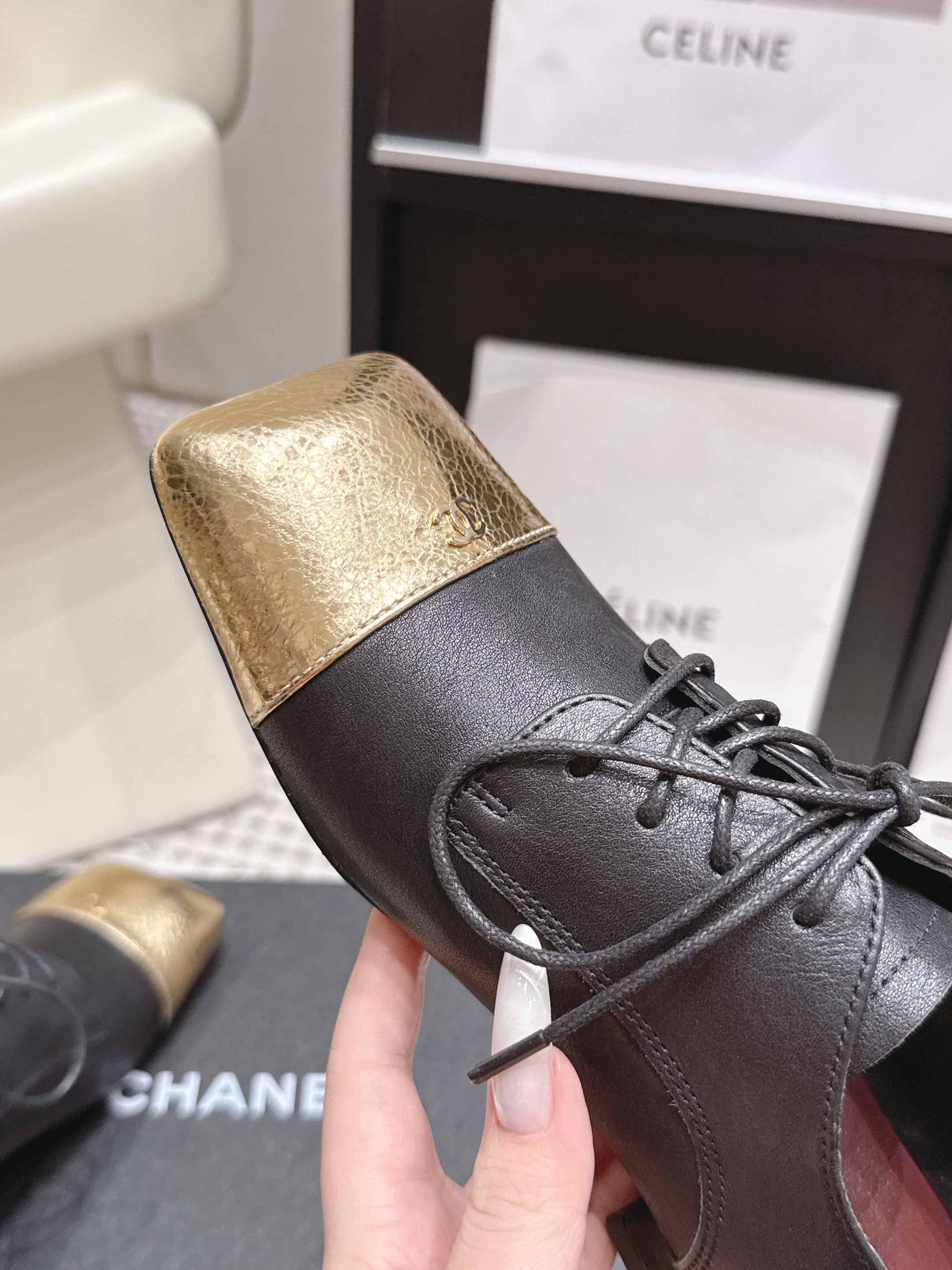 Chanel 2026 Mary Jane Shoes 20mm Cowhide 930693