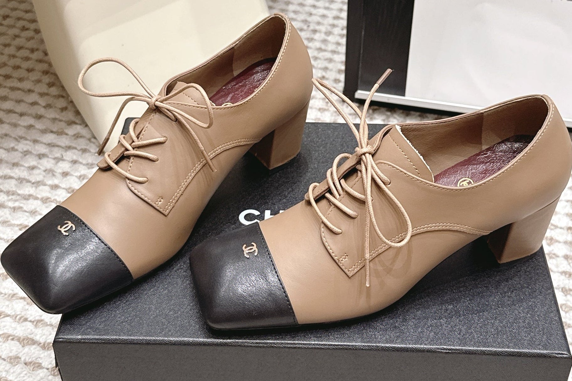 Chanel 2026 Mary Jane Shoes 50mm Cowhide 930696