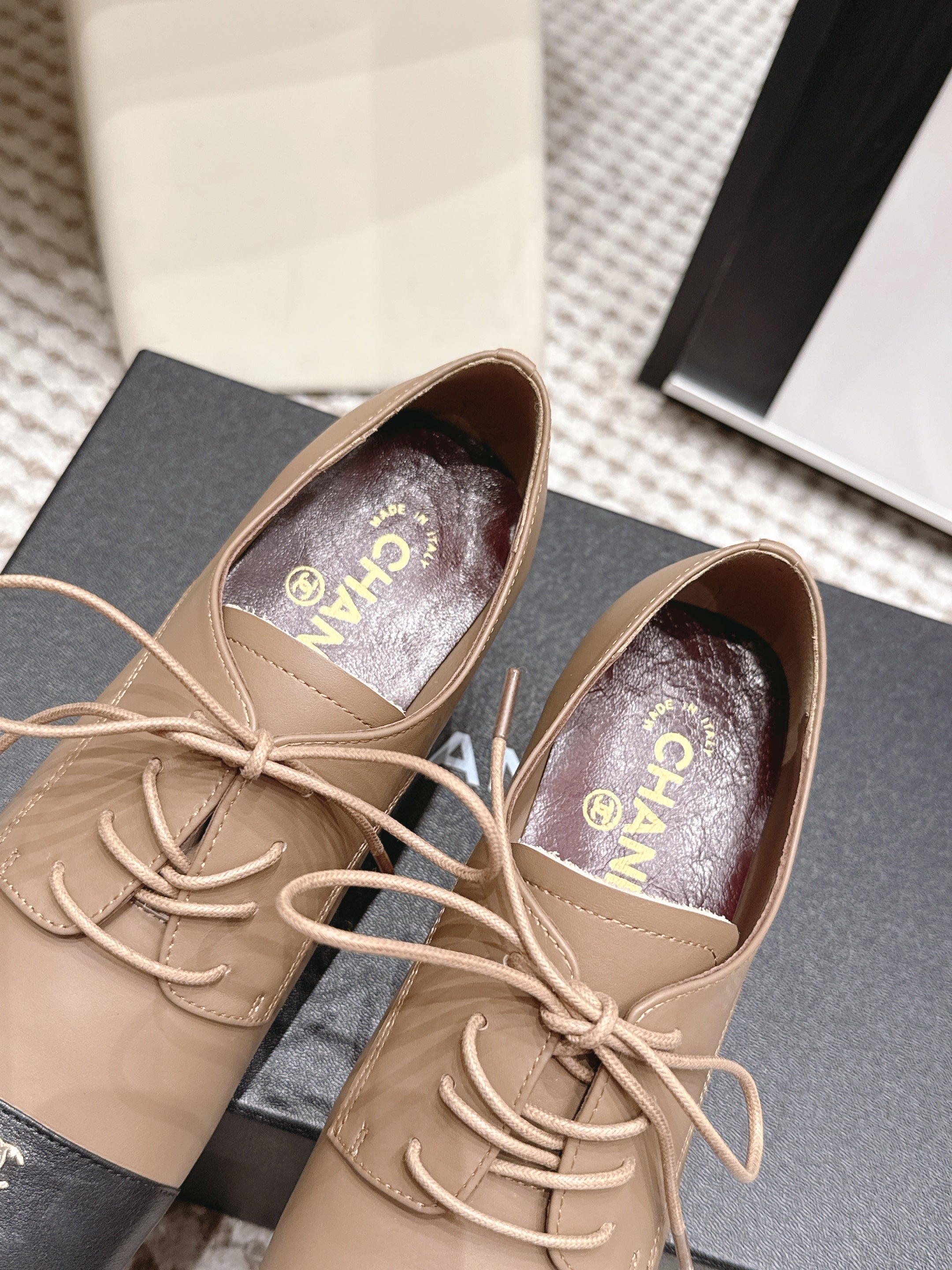 Chanel 2026 Mary Jane Shoes 50mm Cowhide 930696