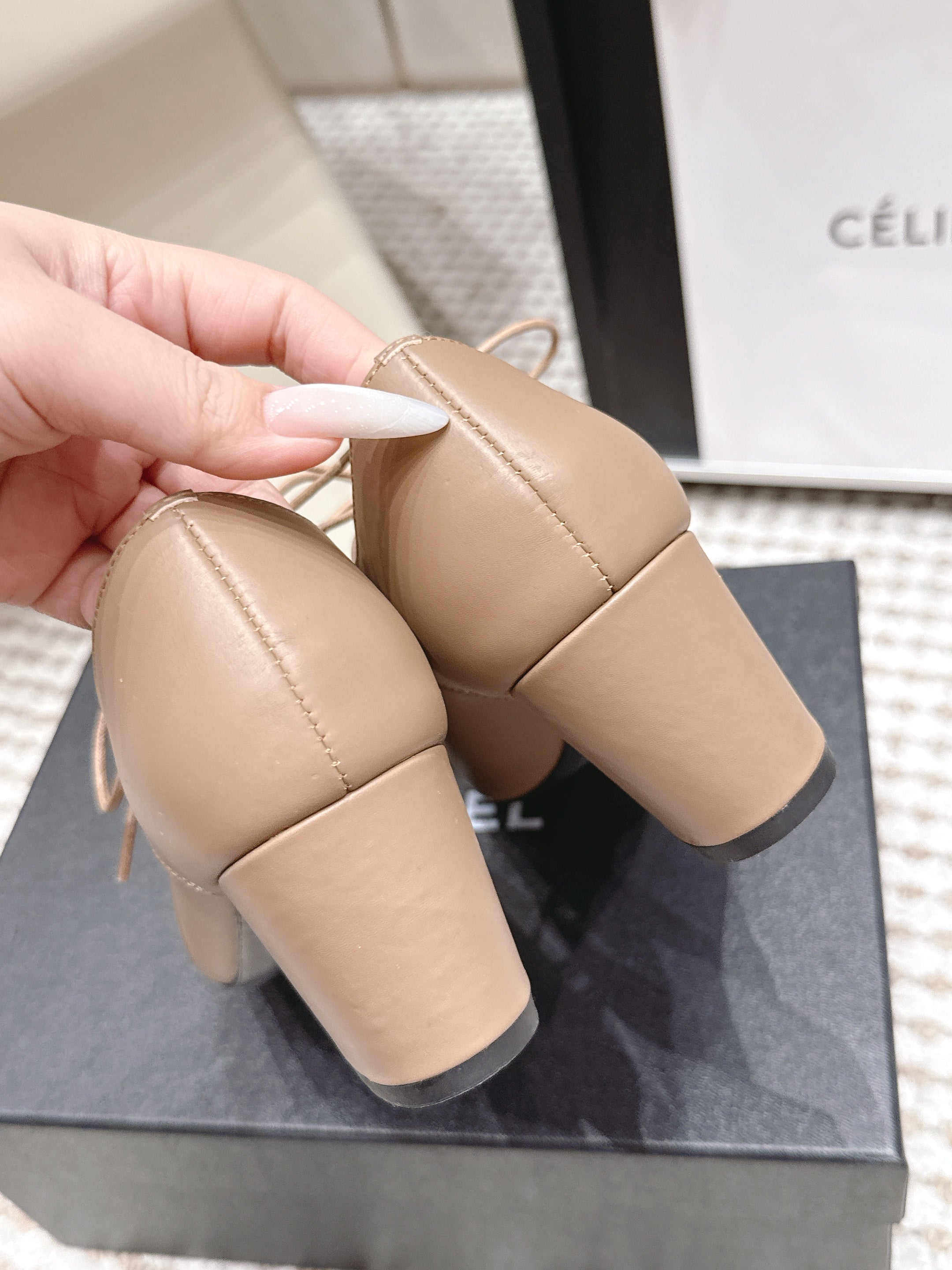 Chanel 2026 Mary Jane Shoes 50mm Cowhide 930696