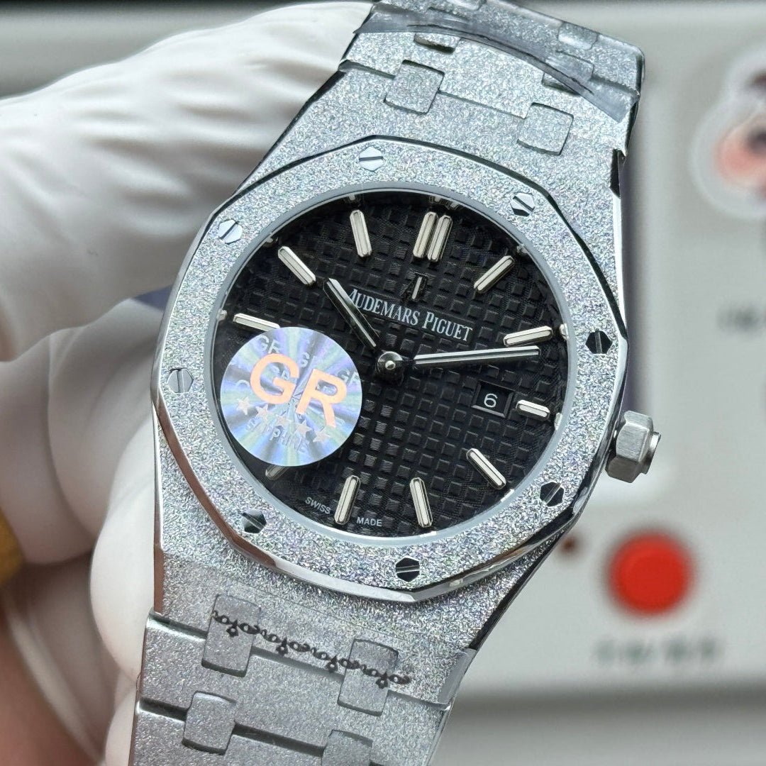 Audemars Piguet Royal 33mm Black Dial White Gold Case