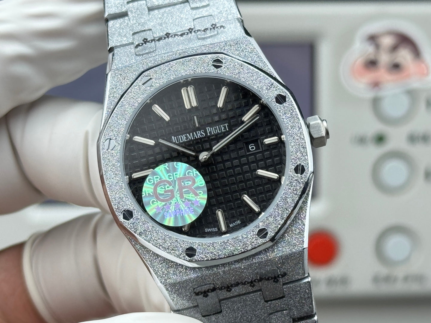 Audemars Piguet Royal 33mm Black Dial White Gold Case