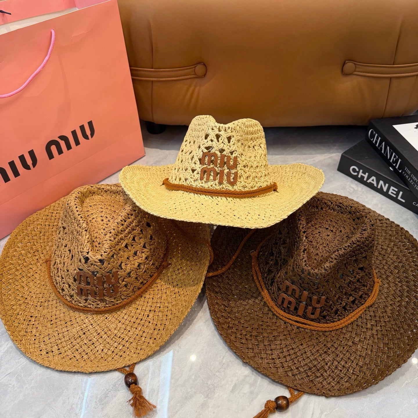 Miumiu Straw Hat 213518