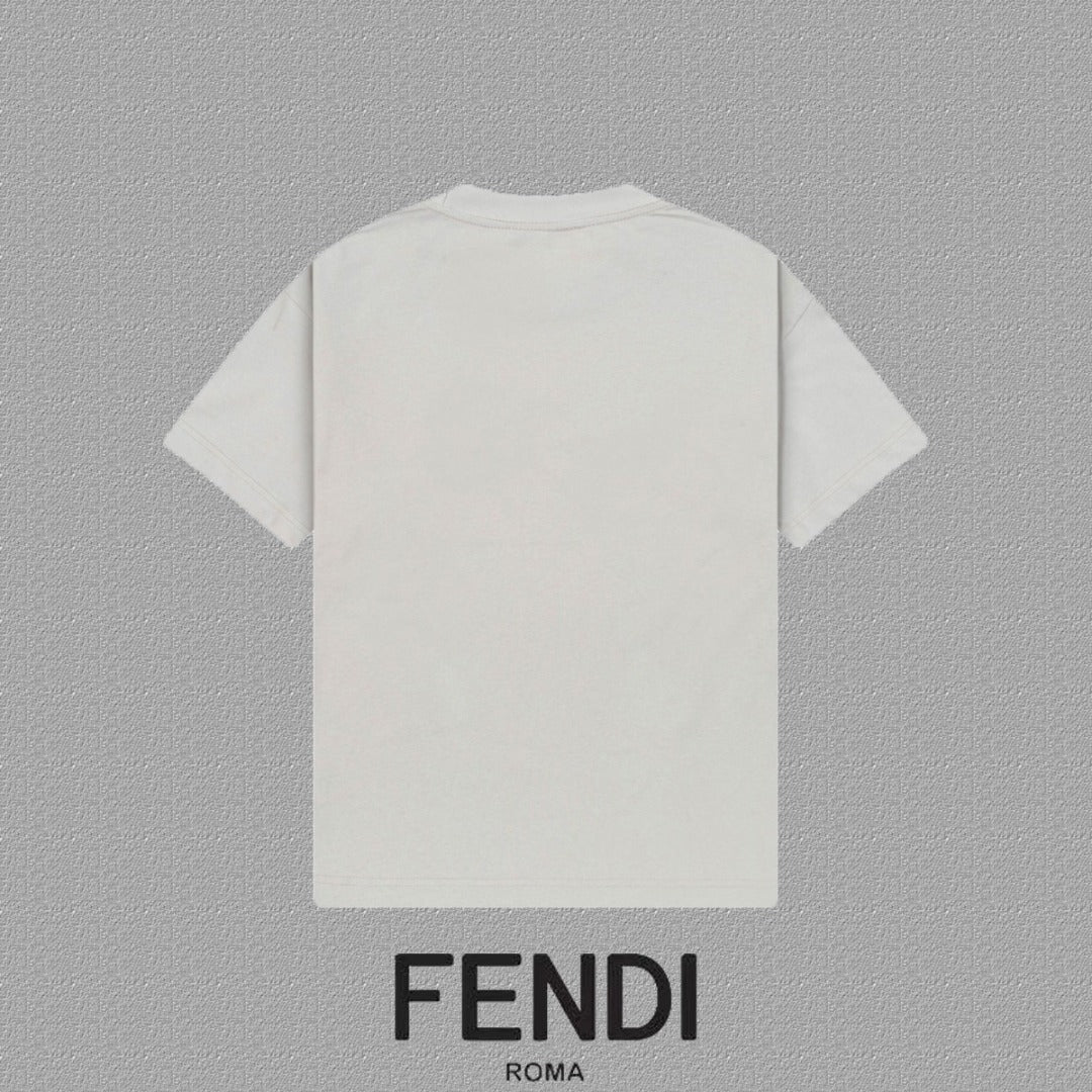 Fendi 2026 Men's Short-Sleeve T-Shirt Cotton 806078