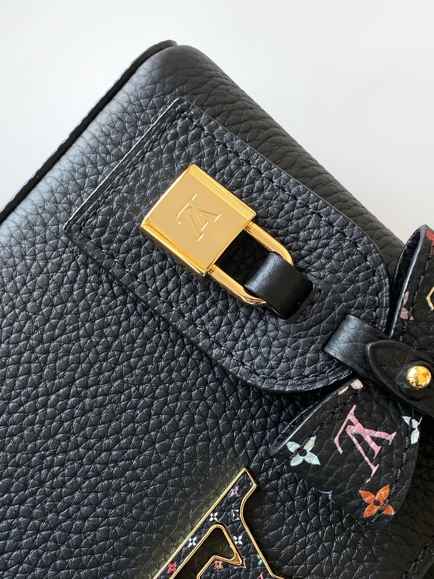 LV x TM 2026 Capucines Bag 27cm Black Taurillon Cowhide Leather 281426