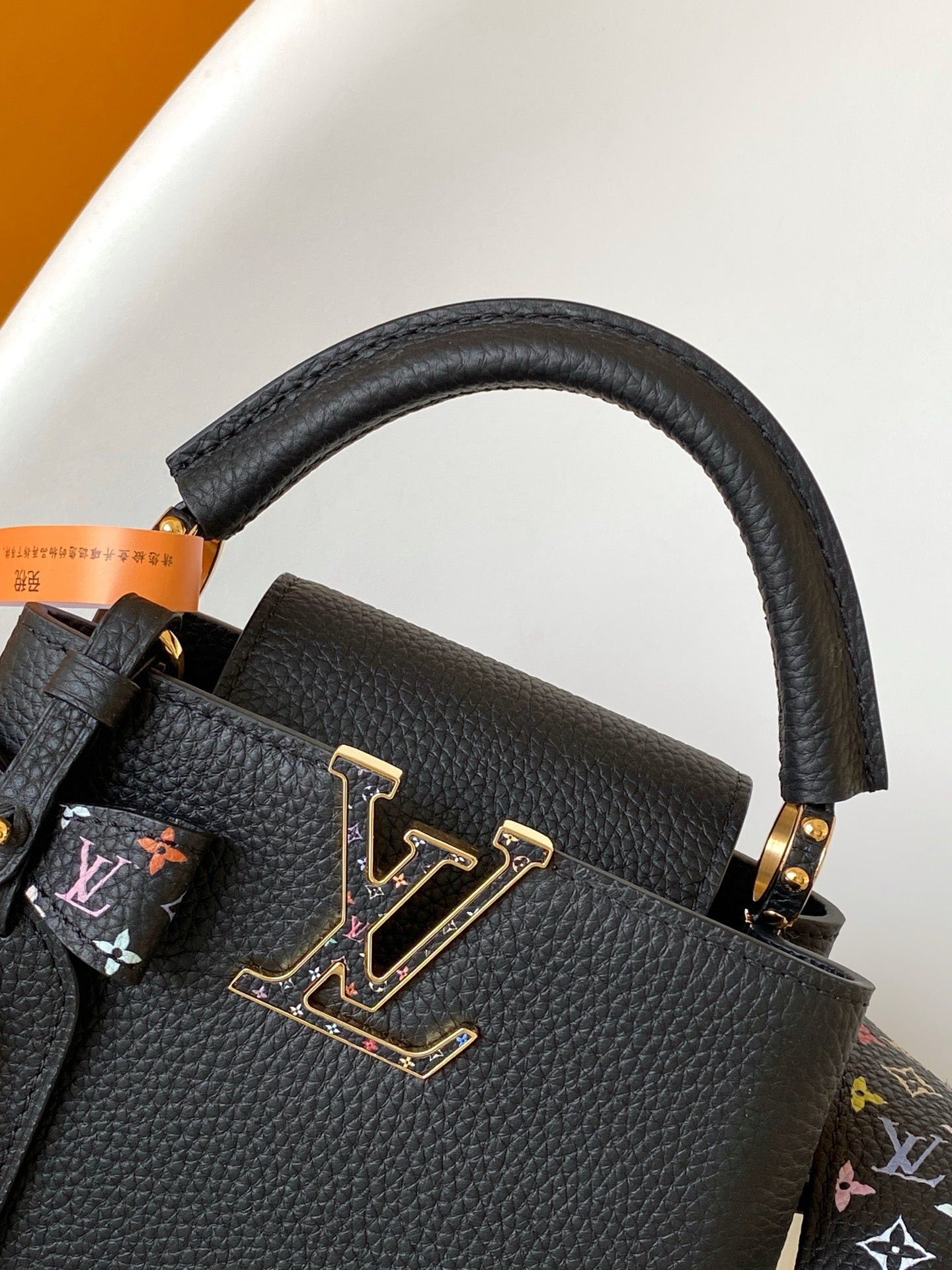 LV x TM 2026 Capucines Bag 27cm Black Taurillon Cowhide Leather 281426