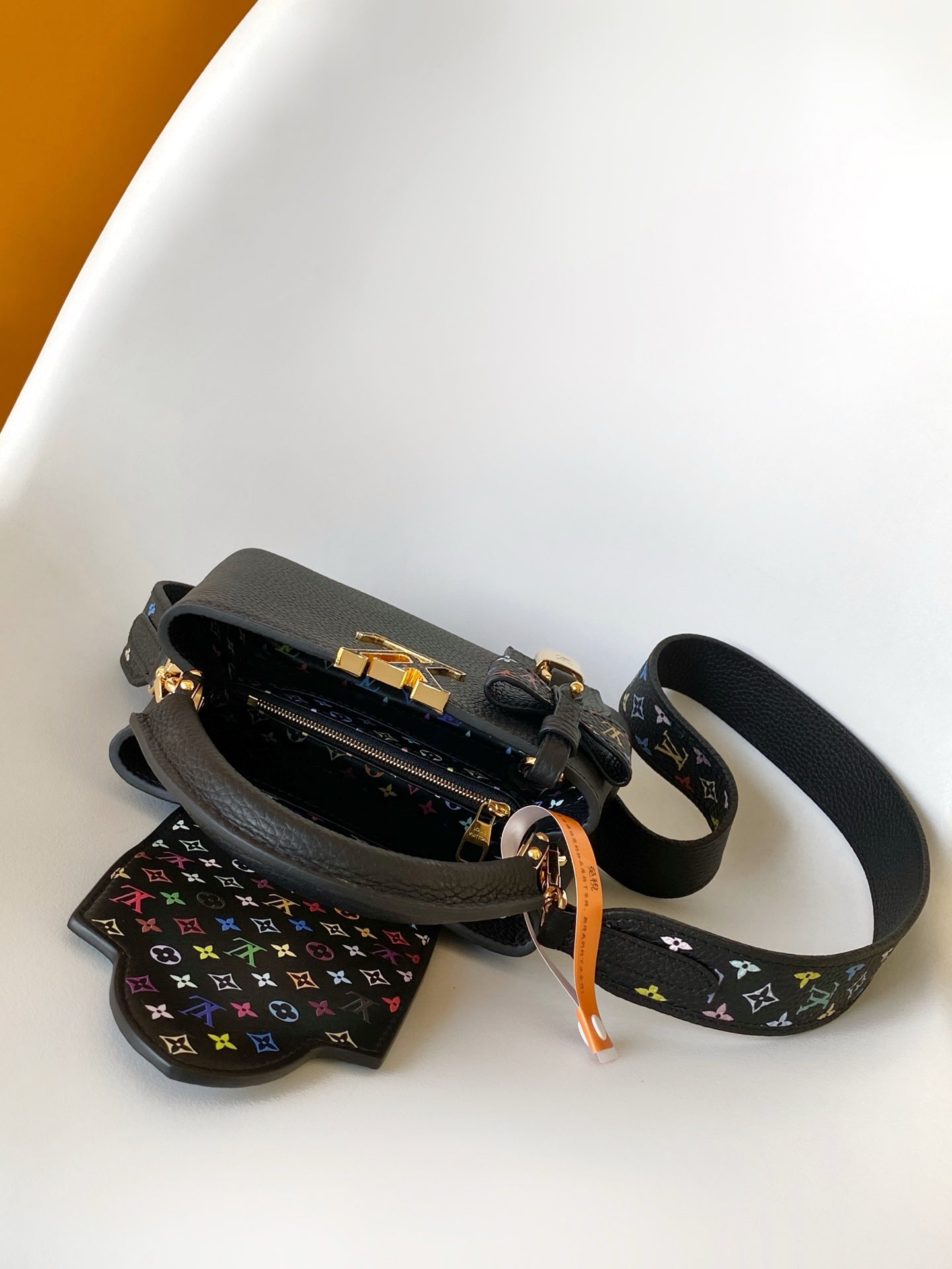 LV x TM 2026 Capucines Bag 27cm Black Taurillon Cowhide Leather 281426