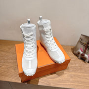 HM 25 Kiatsu Sneaker White Mesh Calfskin 329537
