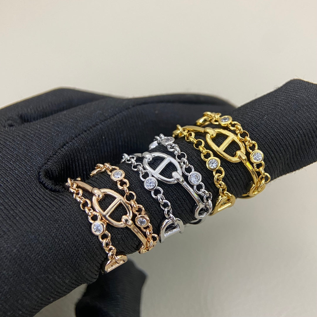 HM Pig Nose Diamond Ring